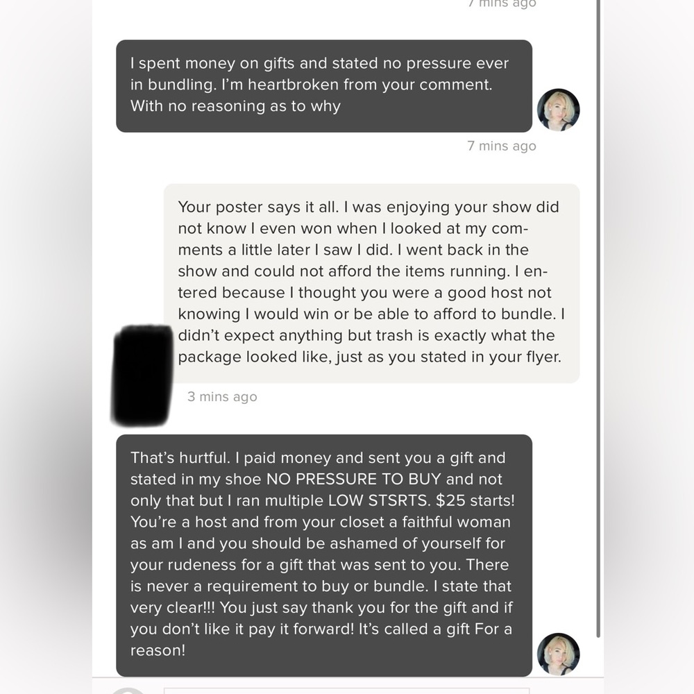 💣💣 LIVE SHOW GIVY NO PURCHASE/BUNDLE NECESSARY!!!!! 💣💣 - Picture 3 of 3